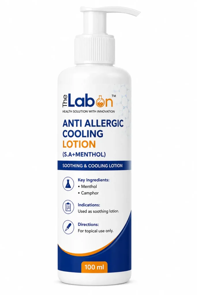 Anti Allergic Cooling Lotion (S.A+Menthol)