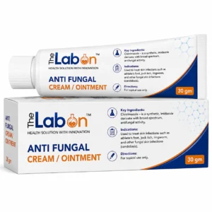 The Labon Anti Fungal Cream/Ointment 30 gm – Clotrimazole topical antifungal treatment for athlete's foot, ringworm, jock itch, and fungal skin infections in premium pharmaceutical packaging.